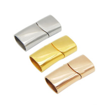 Wholesale Stainless Steel Magnetic Clasp For Leather Bracelet